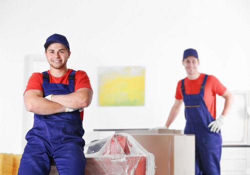 Careful unpacking and room organisation after a move