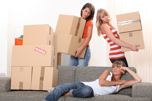 Residential and commercial removals van service in Clapham